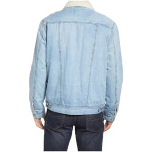 Fleece Lined Denim Jacket